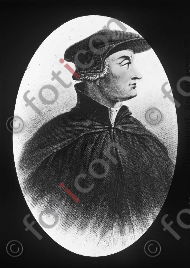 Portrait von Ulrich Zwingli | Portrait of Ulrich Zwingli (foticon-simon-150-039-sw.jpg)